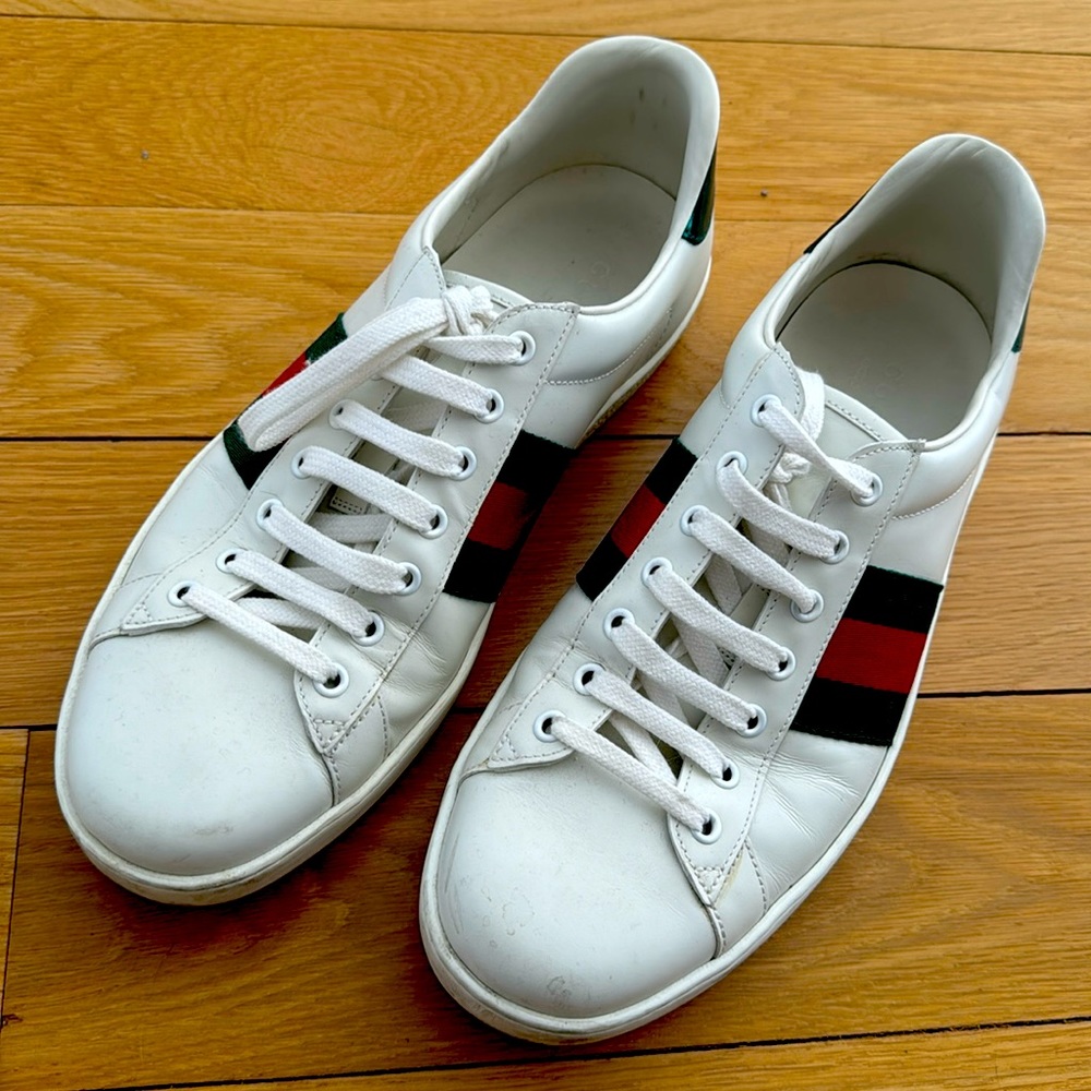 Men's Gucci Ace Lace-Up Sneakers
